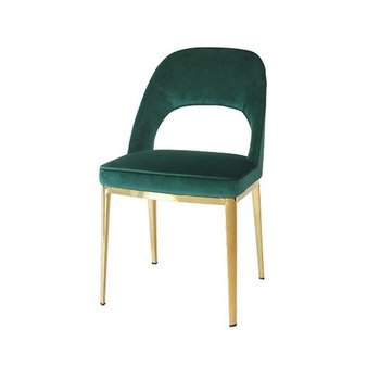 FM 비버체어 골드프레임 인테리어 의자 카페 업소용 디자인